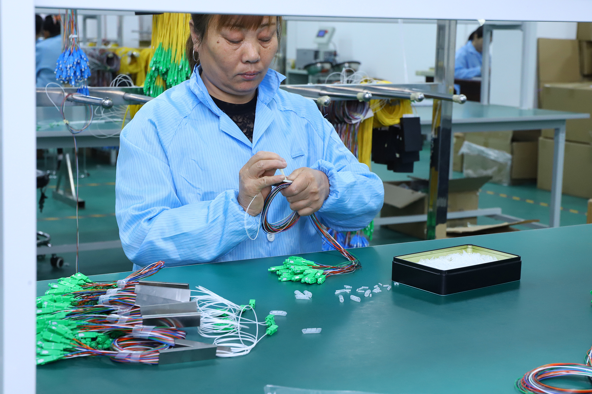 1x16 ABS BOX PLC SPLITTER UNTUK PON NETWORKS 